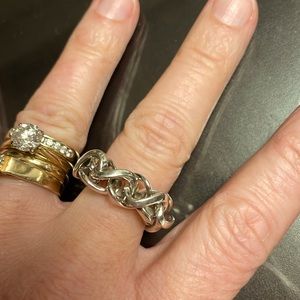 Links of London Sterling Silver Ring Size 7